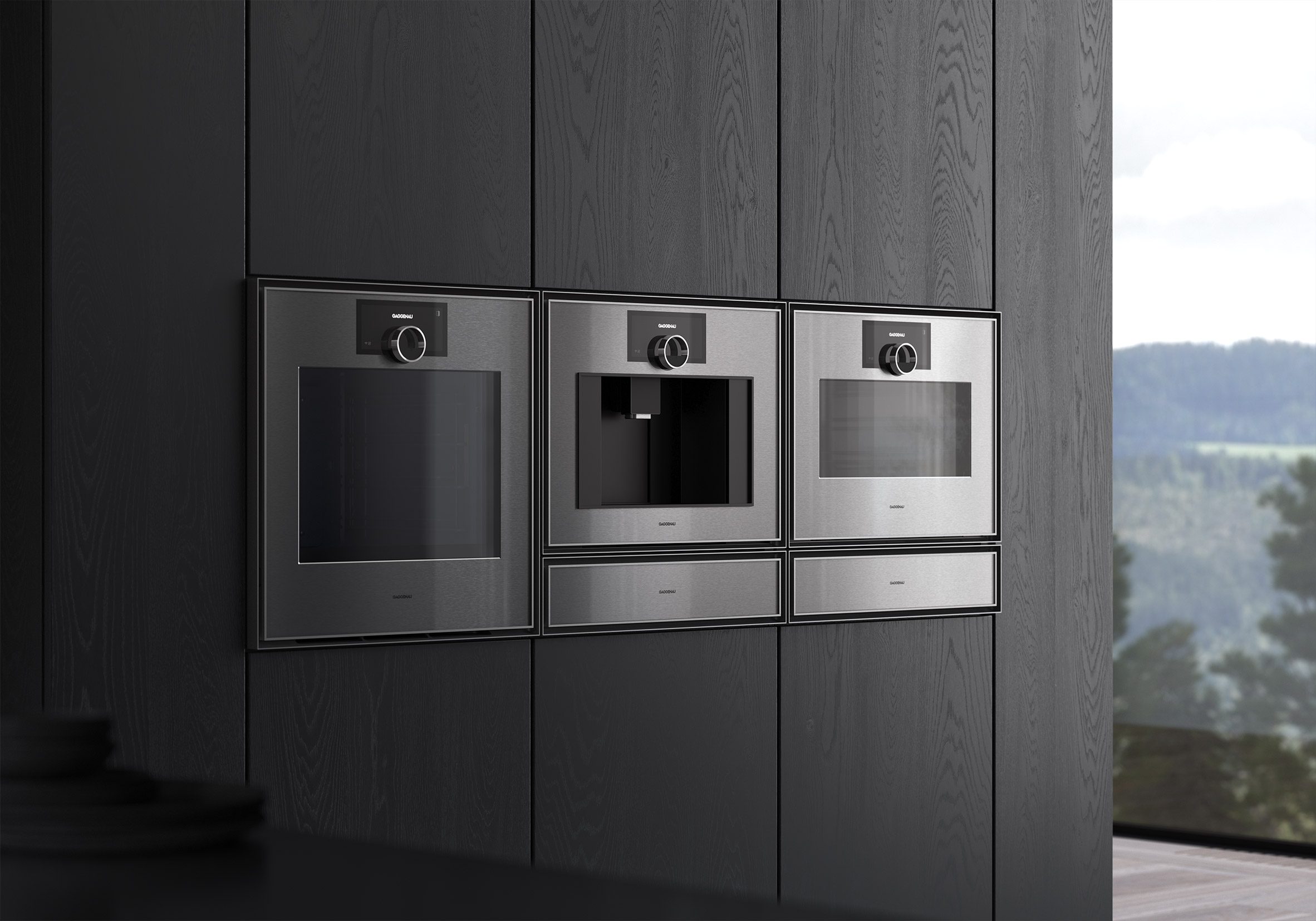 Gaggenau expressive series oven range